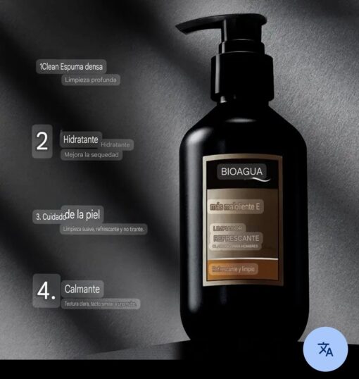 LIMPIADOR FACIAL MEN CON AMINOACIDO - Imagen 2