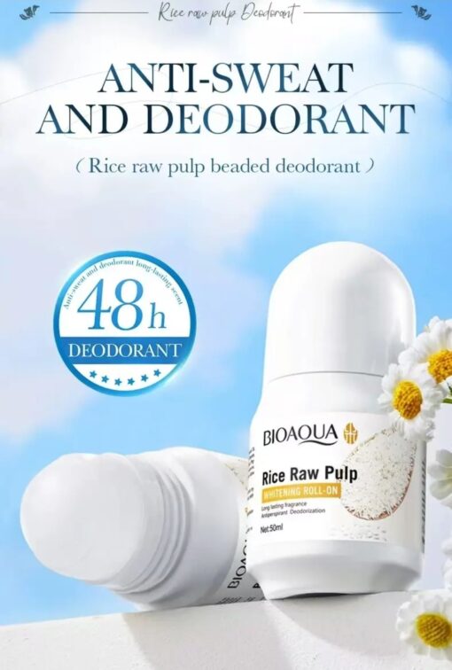 DESODORANTE DE ARROZ BLANQUEADOR BIOAQUA - Imagen 3