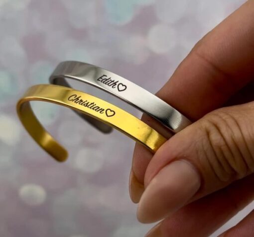 Brazalete Rígido Personalizado✨😎