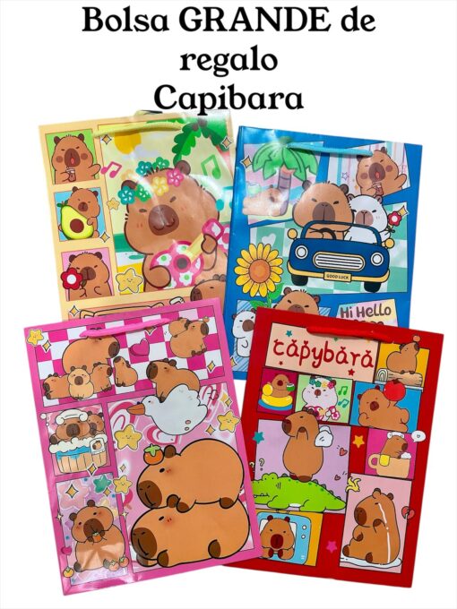 Bolsa de regalo Capibara 🛍 tamaño GRANDE