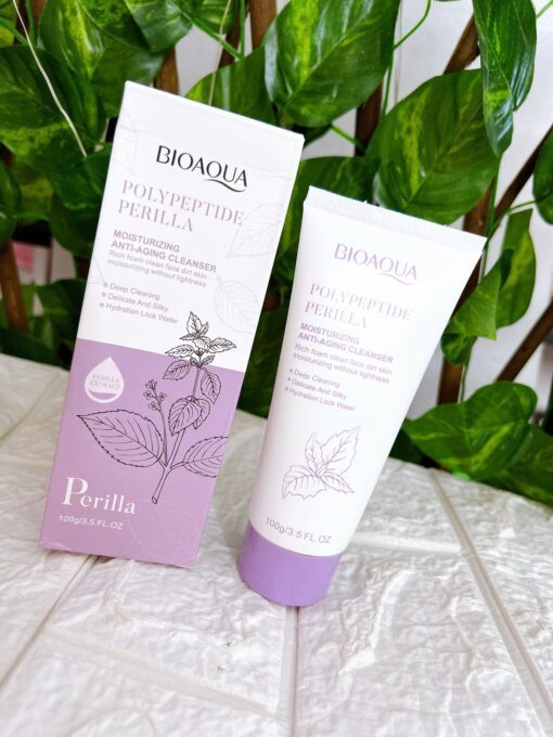 Espuma facial Polypeptidos anti envejecimiento 💜