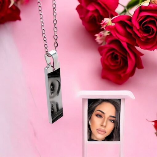Collar Placa Vertical Personalizado✨ - Imagen 2