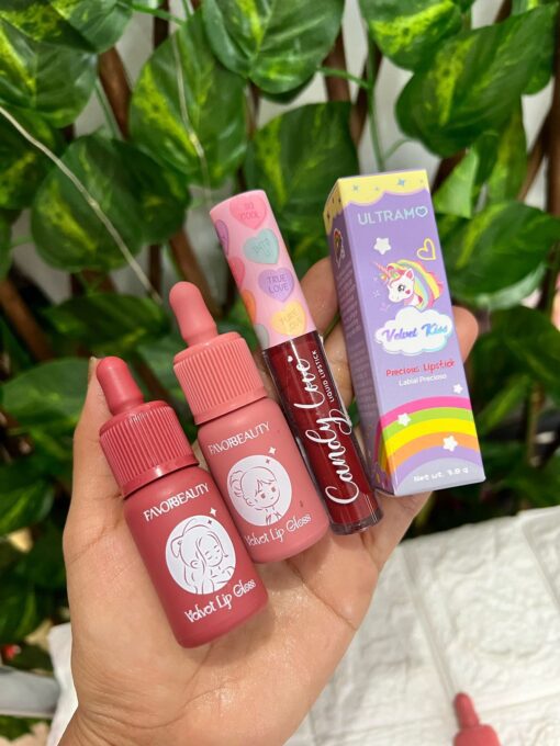 Labial mate variado