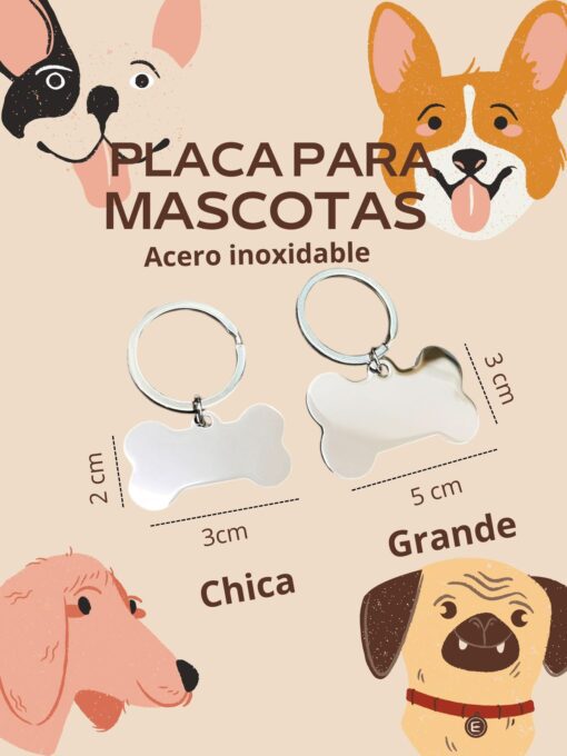 Placa Para Mascota🐕‍🦺🐶 - Imagen 3