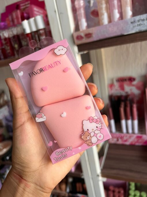 Esponja puff kitty - Imagen 3