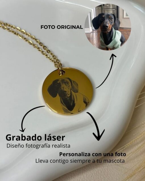 Collar foto "Mi mascota"
