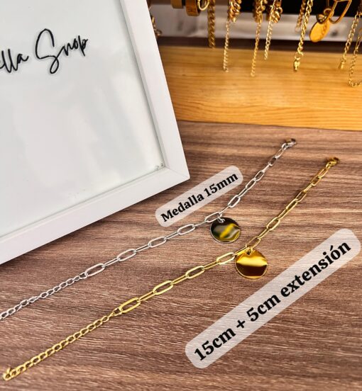 Pulsera  dijes con nombre - Imagen 6