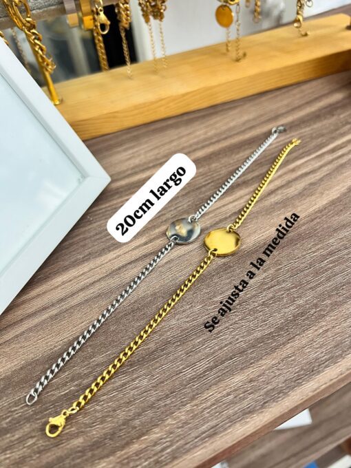 Pulsera circular con grabado - Imagen 5